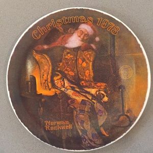 Norman Rockwell plate “Christmas Dream”